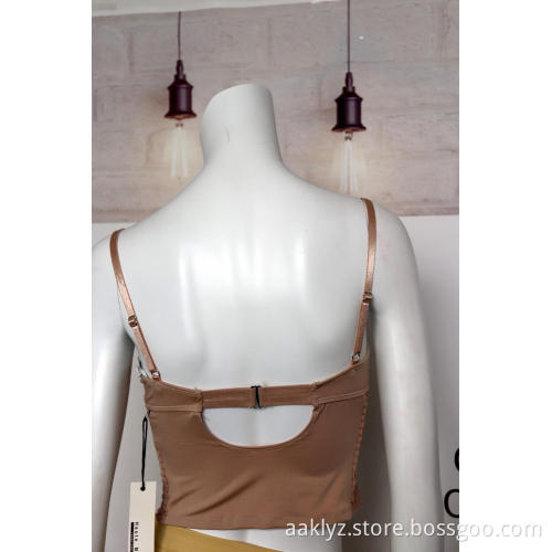 New Design DTY Poly Spandex Women Tank Top